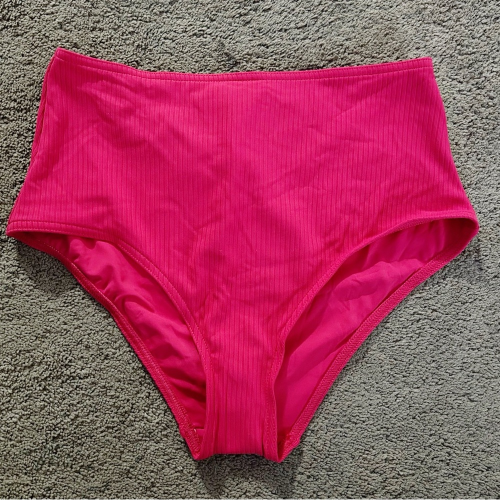 Zimmermann | US 6-8 | raspberry rib bikini bottom